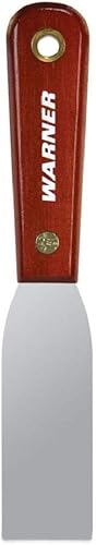 Warner Manufacturing Tool 621 - Cuchillo de masilla Full Flex de 1-14 pulgadas, acero al carbono, mango de palisandro