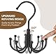 Organizer Unterwäsche Tank Top Kleiderbügel - Drehbarer BH-Organisator für den Kleiderschrank，Max 24 Speicherkapazität Sport-BH-Halter, Metall Platz sparende Closet Organizer und Lagerung,für Garderob