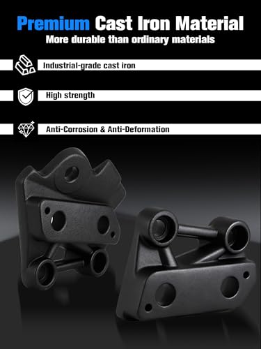 Image of Foot Pegs Brackets for Talaria XXX X3 /PRO Footpeg Holder Kits Pedal Bracket Support EBike Electric Dirt Bike Black