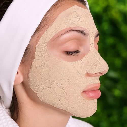 Image of Hnb 100% Pure Organic Multani Mitti (350Gm) | Natural Face & Hair Care Clay | Deep Cleansing, Oil Control & Skin Brightening | Fuller'S Earth Powder For Glowing Skin & Scalp Detox