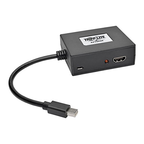 Tripp Lite 2-Port Mini DisplayPort to HDMI Multi-Stream Transport (MST) Hub, MDP 1.2 to HDMI, 3840x2160 4K x 2K @ 24/30Hz (B155-002-HD-V2)