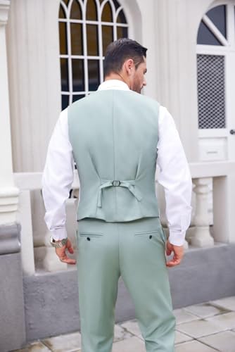 Mens 3 Piece Tuxedo Suit Slim Fit Wedding Prom Dinner Blazer Vest Pants Set Tuxedo for Men One Breasted Suits Set ALV224