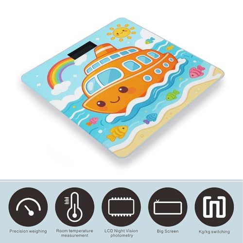 Báscula digital Orange Cruise para baño hasta 180 kg miniatura 3