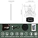 Shenjia 3D LED ONE PIECE Nachtlicht Charakter Commodity Lampe für Kinderzimmer Home Room Dekoration Buntes Nachtlicht Geschenk für Fans Merch (16 Farben, Roronoa Zoro-B)…