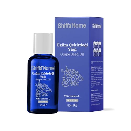 Üzüm Çekirdeği Yağı 50 Ml | Soğuk Sıkım Bitkisel Yağ | Cilt, Saç ve Dudak Nemlendirme, Antioksidan Desteği, Proantosiyanidin ve E Vitamini Kaynağı