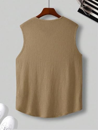 Image of RodZen Men's Polycotton Sleeveless Vest /Tank Top