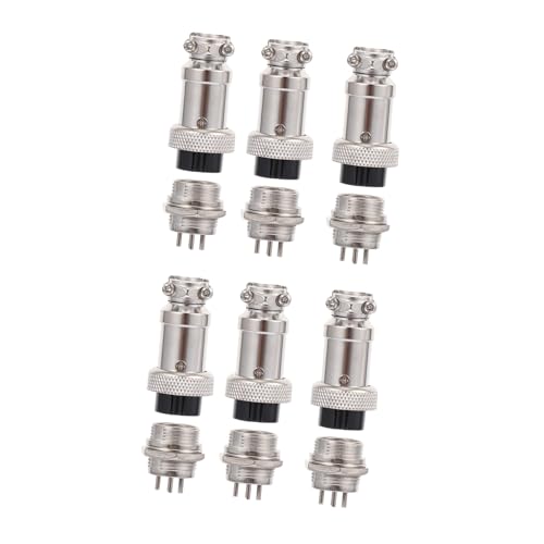Conjunto de 12 conectores de aviación eléctricos miniatura 1