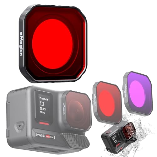 Honbobo Insta360 Ace Pro 2p _CrOYtB^[ ANVJ hP[Xی VF bh sN p[v _CrOtB^[ANZT[ (Red)