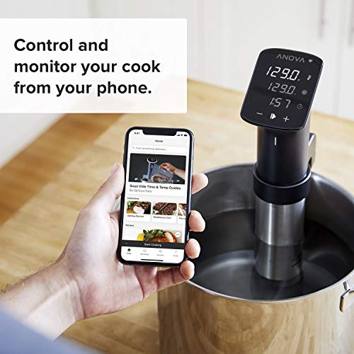 Anova Culinary Sous Vide Precision Cooker Pro, 1200 Watts, Black and Silver by anova - Image 3