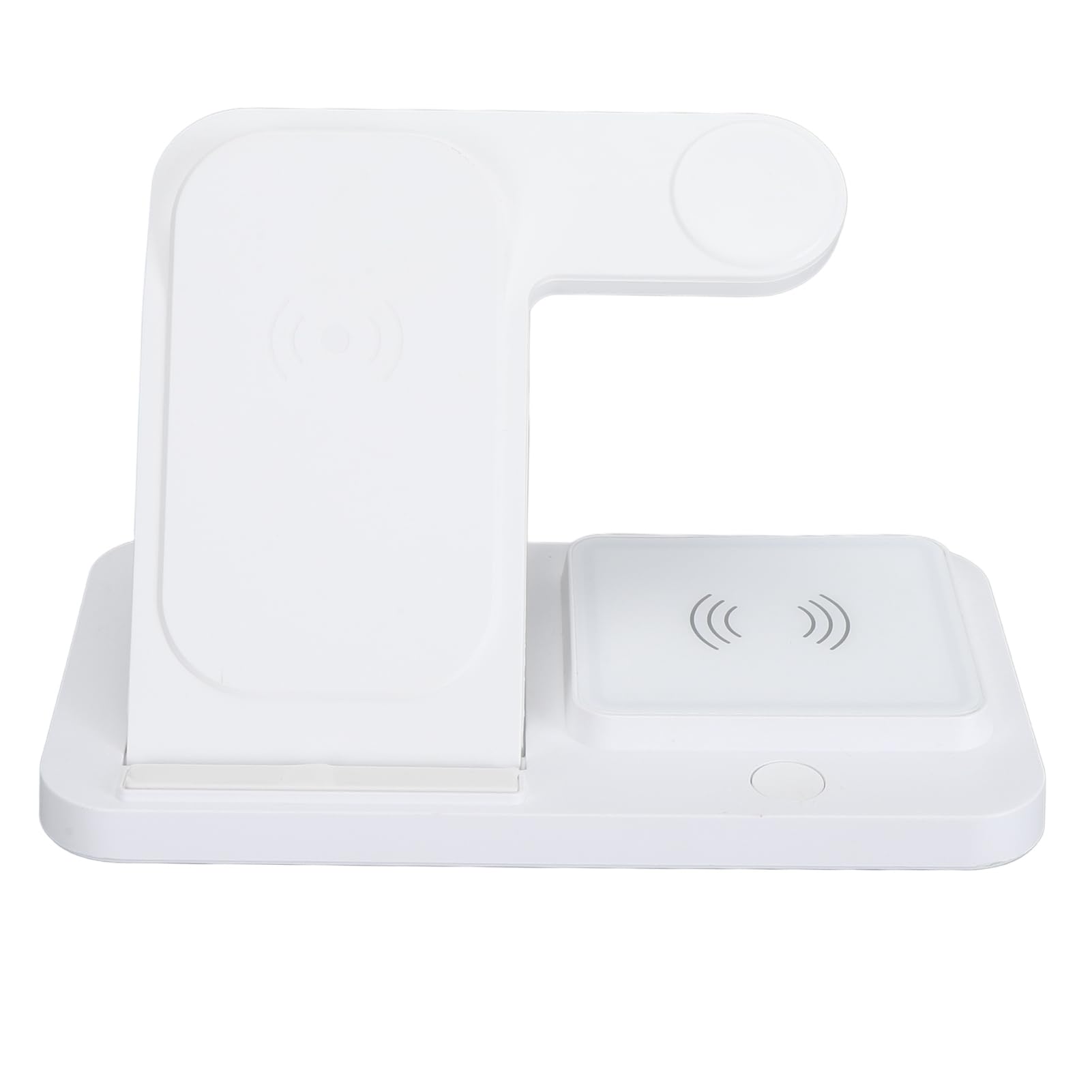 Cocoarm Station de Charge sans Fil Pliable 4 en 1, Sortie USB (White)