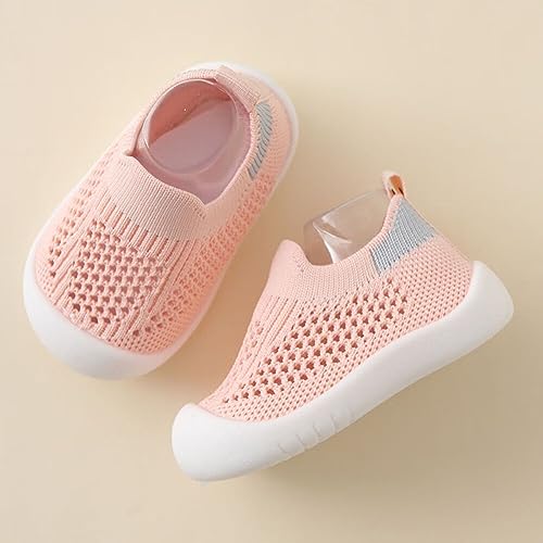 Dubuto Baby Shoes Boys Girls Breathable Non-Skid Walking Sock Shoes First Walking Shoes With Soft Rubber Sole Infant Toddler Slipper Sneaker thumb #5