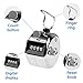 SDARMING Tally Counter, 4-Digit Clicker Counter, Metal Hand Tally Counters Clicker Pitch Counter for Counting, Knitting, Coaching, Golf, Lap, Fishing