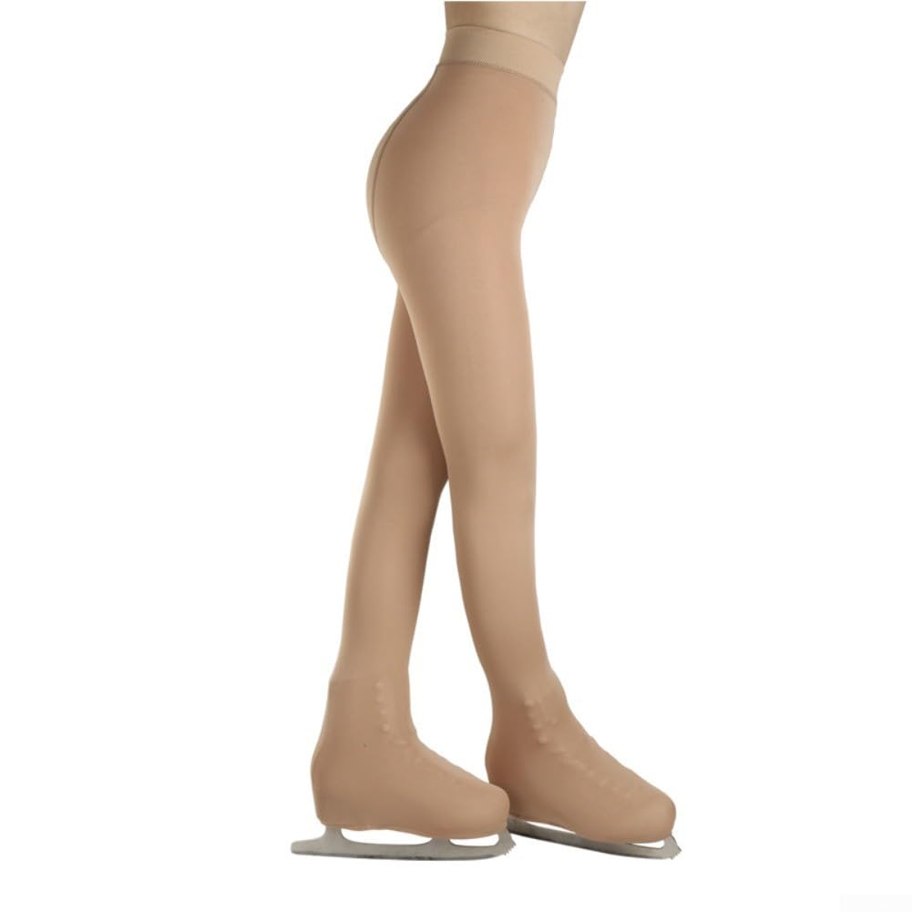 Mallas de patinaje artístico para niños, leggings de patinaje sobre hielo, medias de patinaje artístico para niños, ropa de rendimiento
