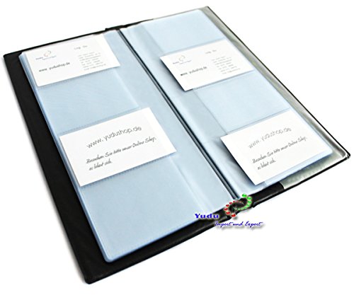 Preisvergleich Produktbild Yudu Visitenkartenmappe Visitenkarten Box Visitenkartenetui Kunstleder