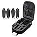 Produktbild HSKB Drohne Handtasche, Tragetasche Schutzhülle für DJI Mavic 2 & Smart Controller RC Quadcopter RC Drohne Rucksack Wasserdichte Tasche Portable Tragekoffer + 4Pcs Propeller
