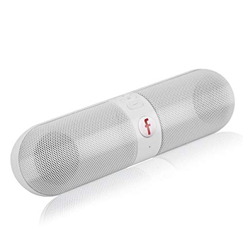 Preisvergleich Produktbild HaiQianXin Pille Shape Wireless BlueTooth Outdoor-Lautsprecher Tragbarer Lautsprecher Unterstützung FM TF U-Scheibe (Color : Red)