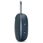 JBL Clip 3, Blue - Waterproof, Durable & Portable Bluetooth Speaker - Up to 10 Hours of Play - Includes Noise-Cancelling Speakerphone & Wireless Streaming - Image 4