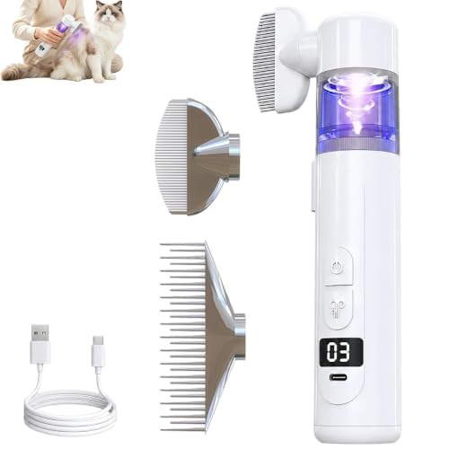 Electric Flea Comb for Cats & Dogs, Electric Pet Combs