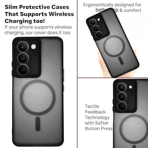 Image of Shock Proof Protective Back Case for Realme C75 4G | Realme C75 5G| Realme C75X 4G | Realme 14X 5G Cover | 360 Degree Camera Protection | Translucent Hybrid Back Case Cover (Realme C75 5g)