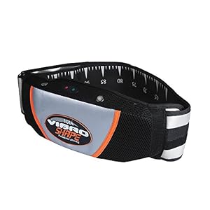 Vinteky® Cinturón Vibratorio para Masaje Auto Modelo 5 Niveles Cinturón para Adelgazar Reductora de Peso y Moldeadora…