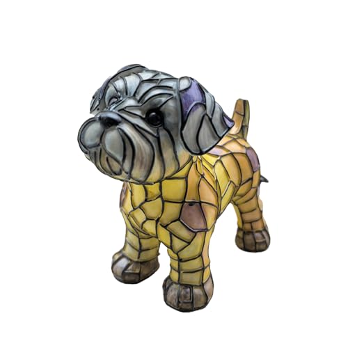 Luckxing Welpenlampe, Hundetischlampe Serie,Nettes Harznachtlicht | Wunderliches Design mit Harzmaterial für Schlafsaaldekor und Kinderzimmerbeleuchtung für Teenager Zimmer Hundeliebhaber