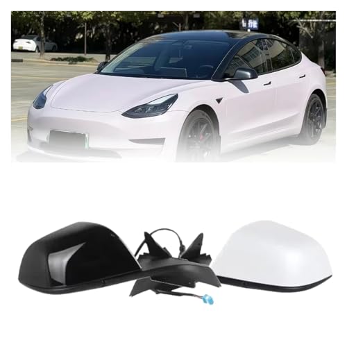 Rétroviseur électrique Tesla Model 3 ensemble rétroviseurs latéraux chauffant noir - 4
