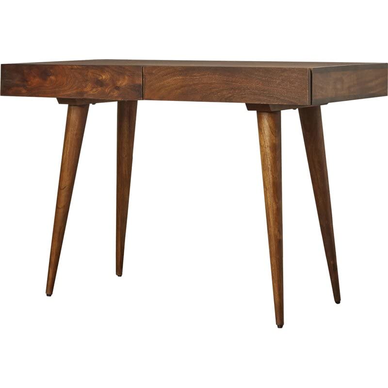 Image of IThree Multpurpose Study Table | Sheesham Wood Computer Laptop Table with Storage Drawer| Solid Wooden Table for Home & Office (Style 3)