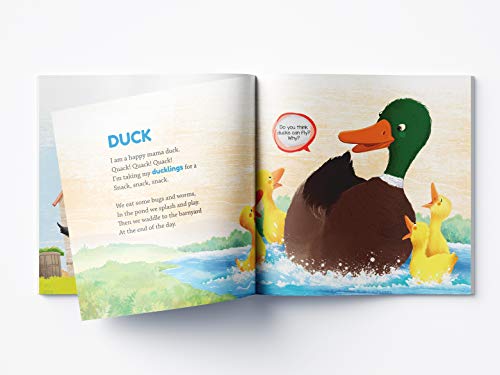 Farm: Illustrated Book On Farm Animals