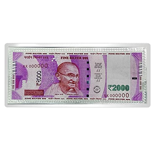 Altrona Pure Silver Currency of 2000 Rupee with 999 Purity for Gift in