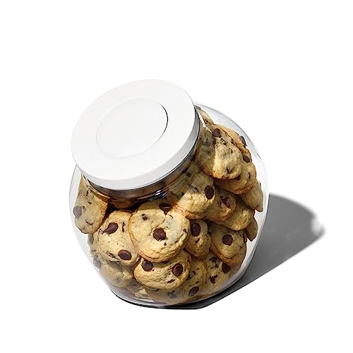 OXO Good Grips Pop Cookie Jar - 2.8 L, White/Transparent