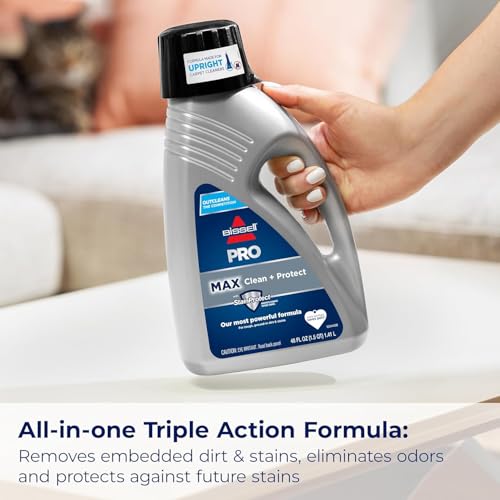 Bundle of BISSELL Revolution HydroSteam Pet Carpet Cleaner, 3432 + Bissell Deep Clean Pro 4X Deep Cleaning Concentrated Carpet Shampoo, 48 ounces, 78H63 - image 5
