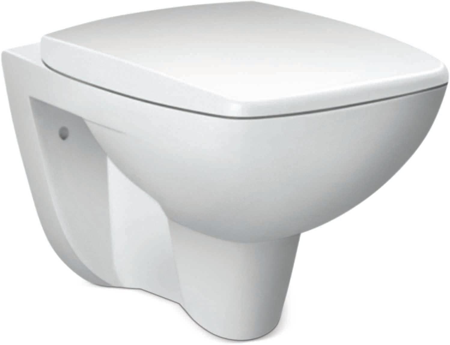 Hindware Onepiece Western Commode for Toilet, Wall Mount, ENIGMA SLIM