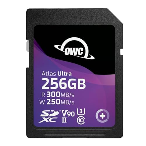 Image of OWC Atlas Ultra 256GB SDXC UHS-II V90 Media Card