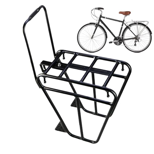Porte-Bagages Vélo et Panier Aluminium pour Bagages Fitness Pêche