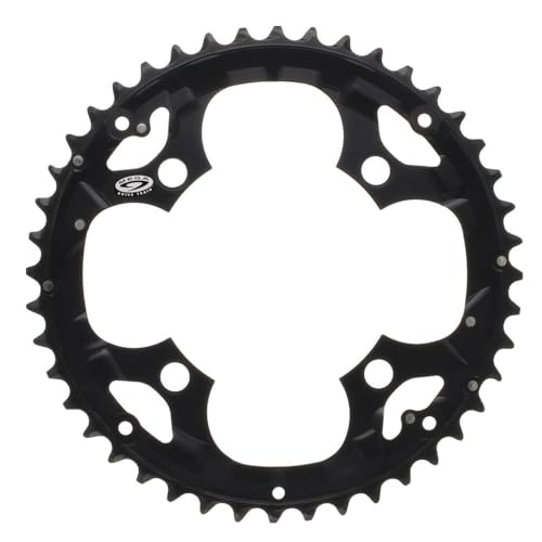 Shimano FC-M530, Corona, Nero, 44 Denti
