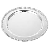 Plats à dessert : parfaits pour de nombreuses occasions, telles que les anniversaires, les mariages, les fêtes, les banquets, etc., assiettes rondes