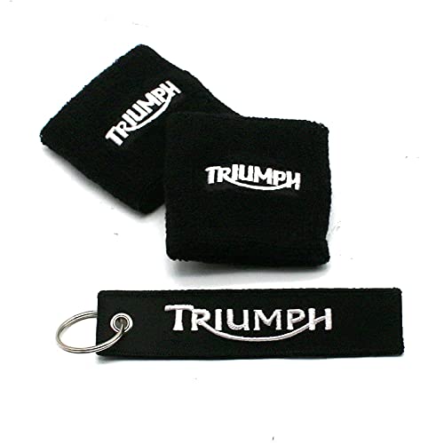 huohua Chaussettes de réservoir de Frein de Moto Couvre pour Triumph Daytona 675 600 1000 Street Triple Speed Triple BK (Color : Silver) Cover