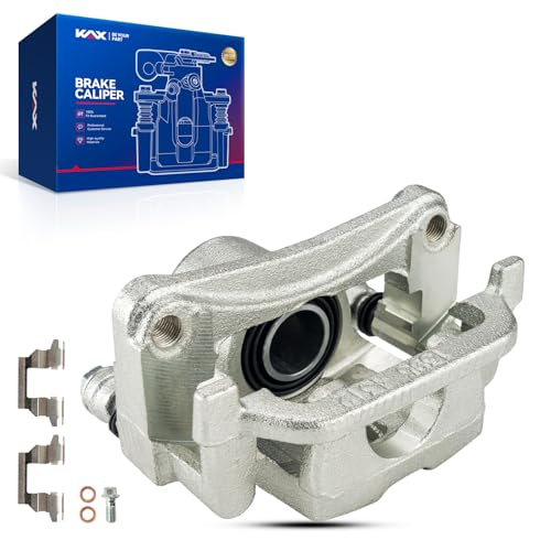 Image of KAX Rear Left Brake Caliper for 2005-2008 G35 | 2009-2010 G37, 2006-2009 M35, 2006-2009 350Z, 2006-2009 M45, 2009 370Z