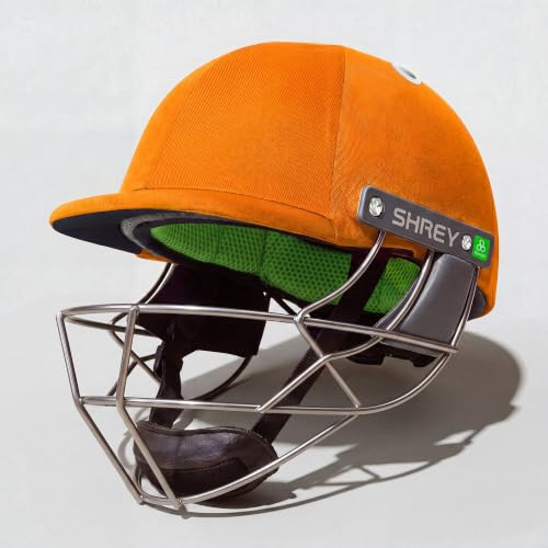 Image of Shrey Koroyd Stainless Steel Cricket Helmet Gold Medium