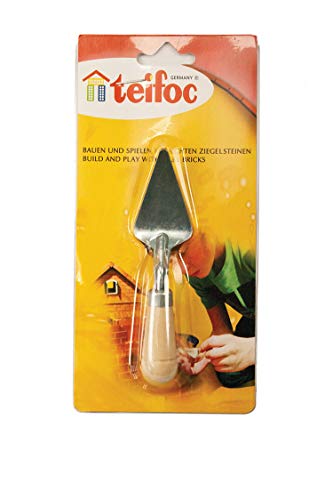 Teifoc T996101 Steinbaukästen-Konstruktionsspielzeug-Trowel for Children 's Constuction Tischset, Multi Color, Maurerkelle