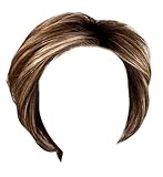 GABOR Keep It Classy Chic Layered Short Cut Wig by Hairuwear, Average Cap - GF9-24SS Iced Cafe Latte