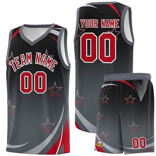 Custom Basketball Jersey for Men Women Youth,Personalzied Basketball Tank Shorts Print Team Name Number Logo