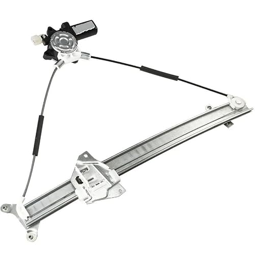 Dznefyup Front Left For Mitsubishi For Montero For Pajero V46w V45w V44w V43w V36w Mr135165 Mr135166 Right Door Power Window Regulator W/Motor Mr135165 Mr135166 Window Regulator(Front Left)