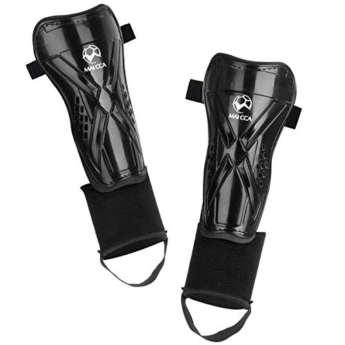 Outfun Youth Soccer Shin Guards, Kids Soccer Shin Pads, Child Calf Protective Gear, Soccer Equipment With Sleeves For 3-14 Years Old Boys Girls #TOP21