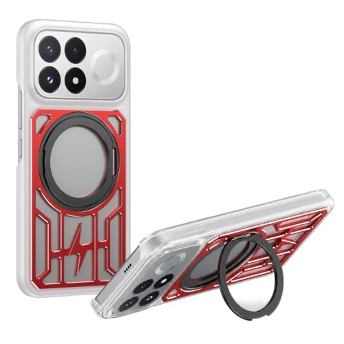For Xiaomi Poco F9 Pro/REDMI K100 Pro �P�[�X TPU �q��A���~���� YANMONGI �}�O�l�b�g��p�X�^���h �Q�[���p �i�N���A/���b�h�j
