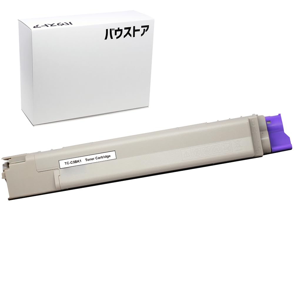 Amazon.co.jp: バウストア OKI TC-C3BK1 ブラック 互換トナー