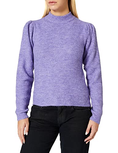 PIECES Pccana LS Maglia a collo Alto Pullover