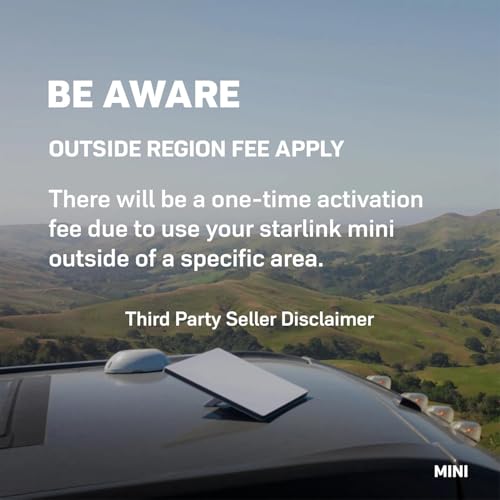 Space X-Starlink Mini Portable Gen4 High-Speed Satellite Internet Kit, V4 Enhanced Download and Upload