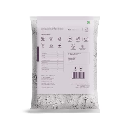 Image of The Millet Company Natural Millet Flour Combo Pack of 3 [500g each], Ragi, Jowar, Bajra Flour, Natural Farm Produce, High Fibre