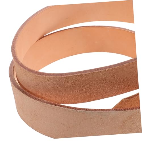 Fake Leather Strap for Crafts Thick Cuttable Handmade Full Grain Faux Leather Strips for Belts and Garden Tools Wide3